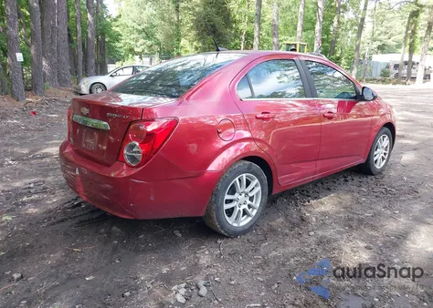 2013 Chevrolet Sonic Lt Auto from USA, damaged, VIN 1G1JC5SG9D4124634